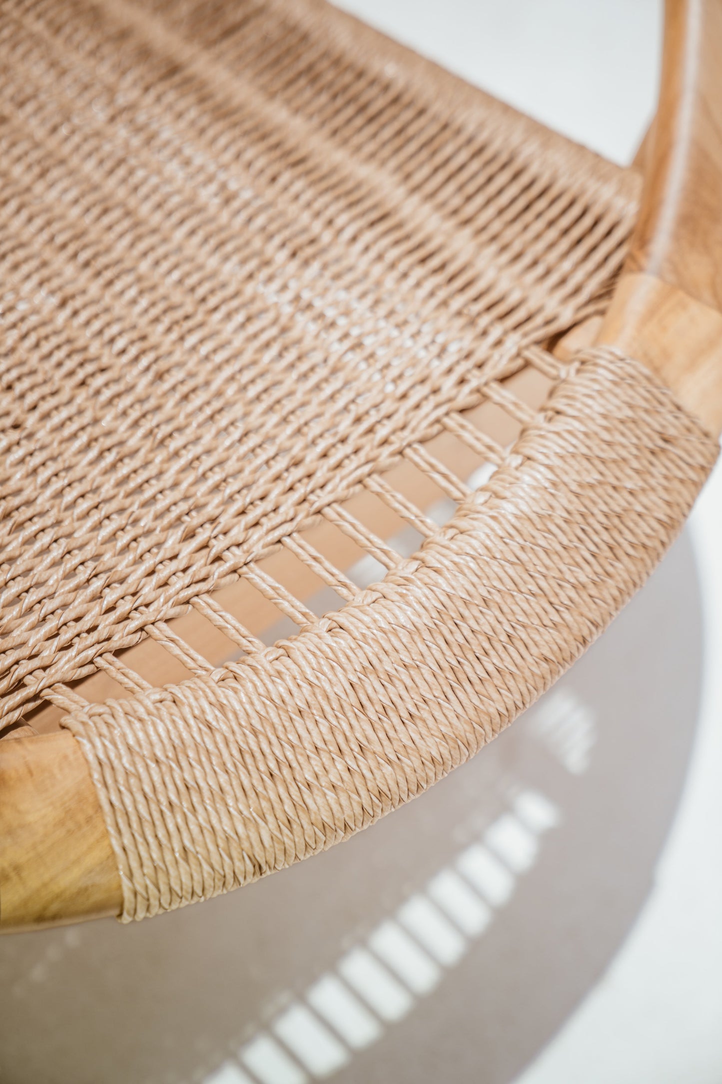 Poltrona lounge in teak per interni ed esterni Rhea