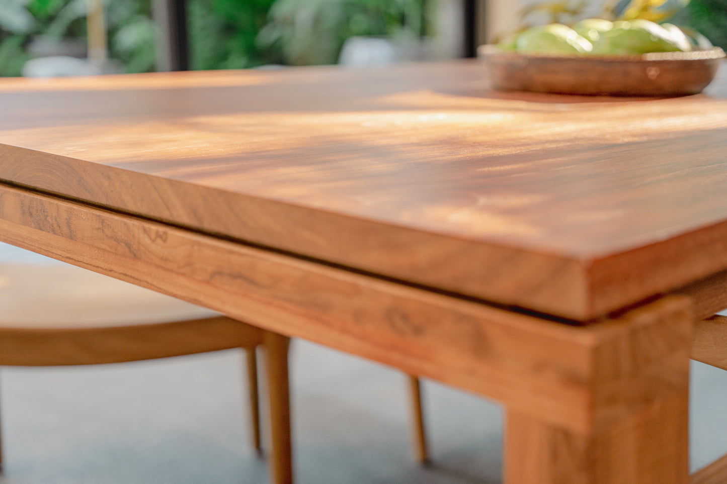 Tavolo da pranzo rettangolare in teak Hara