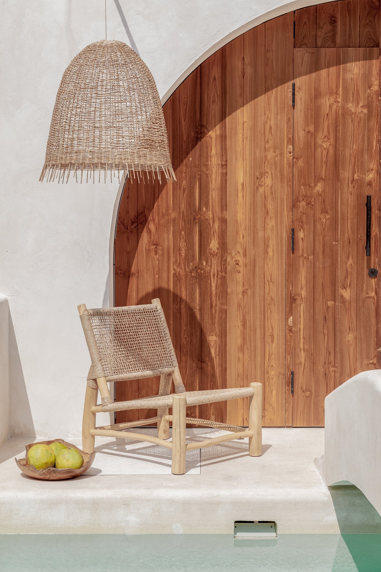 Ciondolo in rattan Praya