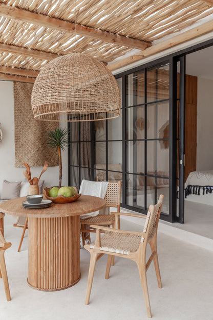 Ciondolo in rattan Selong