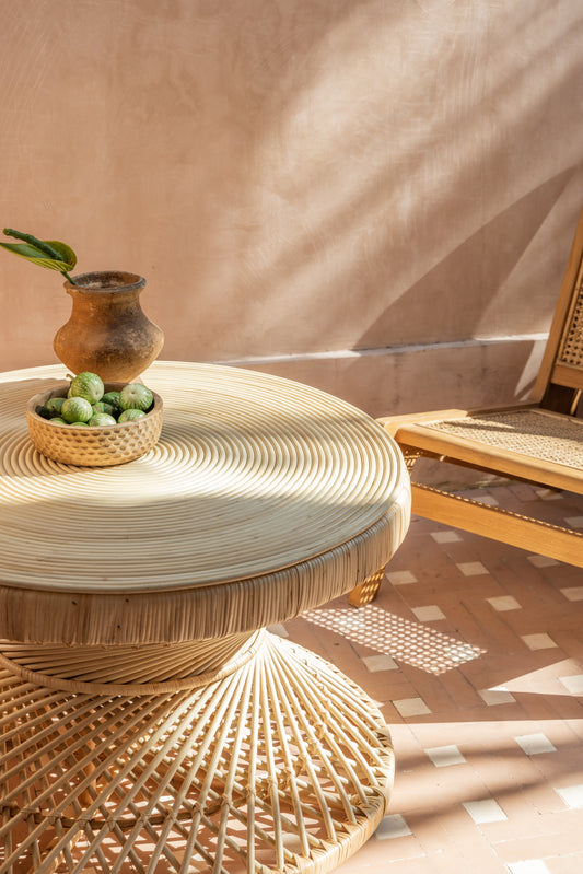 Tavolino da caffè in rattan Raja