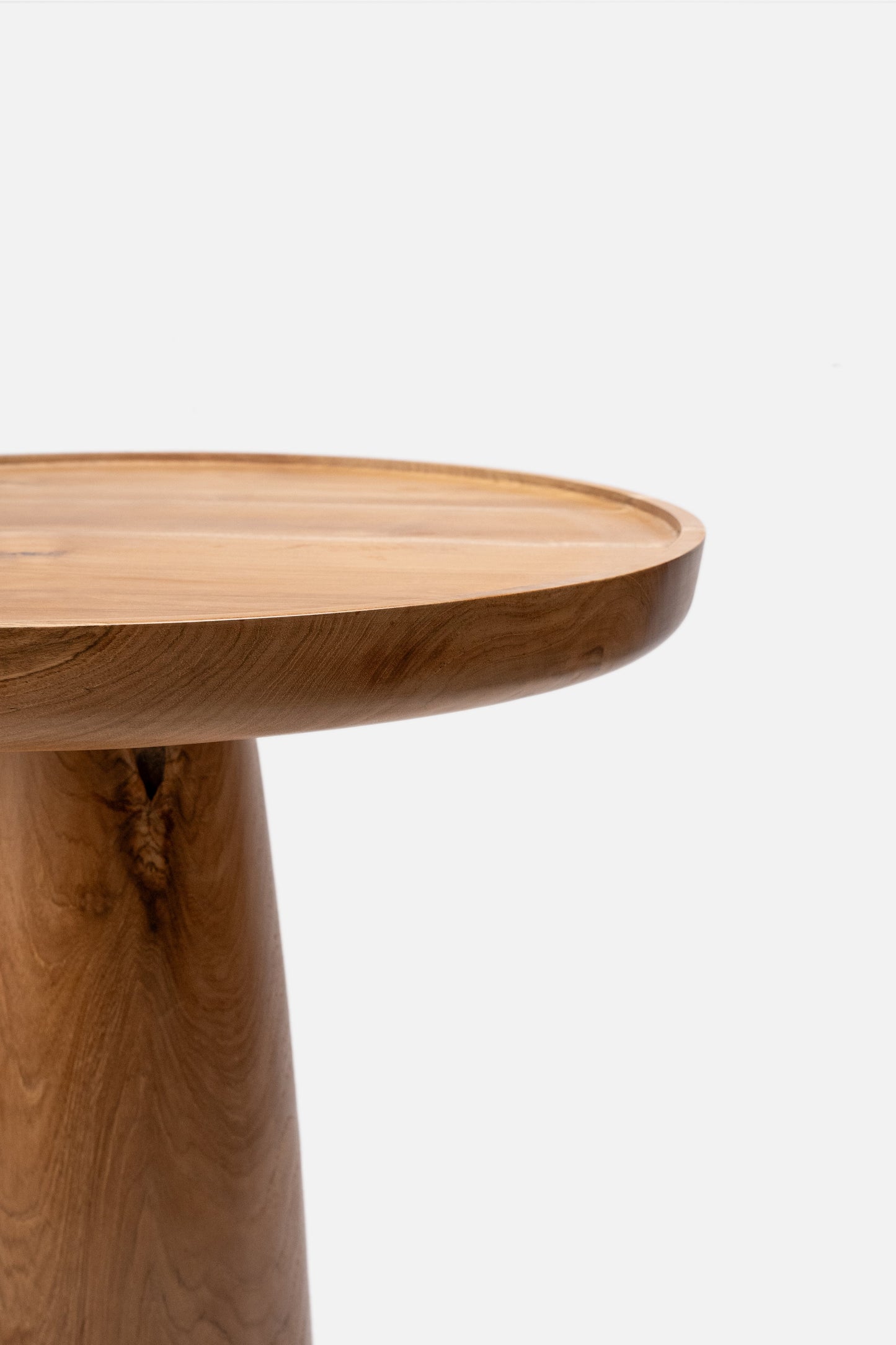 Tavolo da bistrot in teak riciclato Veda