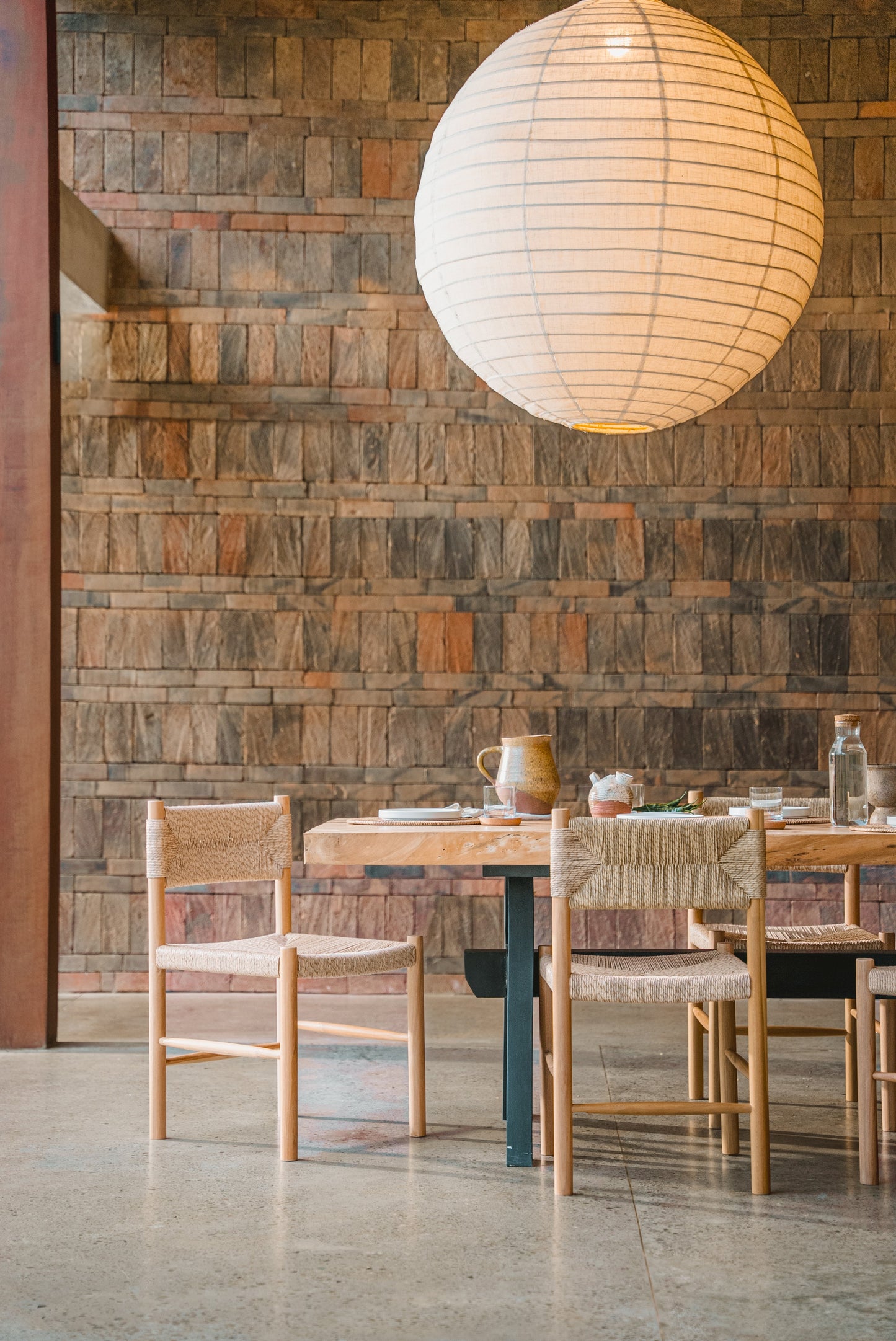 Sedia da pranzo in teak per interni ed esterni June