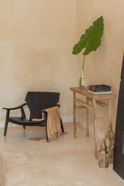 Poltrona Marin in teak per interni ed esterni