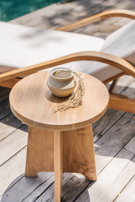 Tavolino laterale Vera Teak