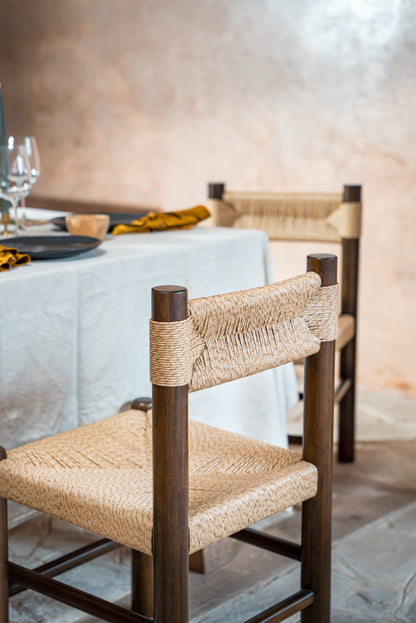 Sedia da pranzo Indie per interni ed esterni in teak